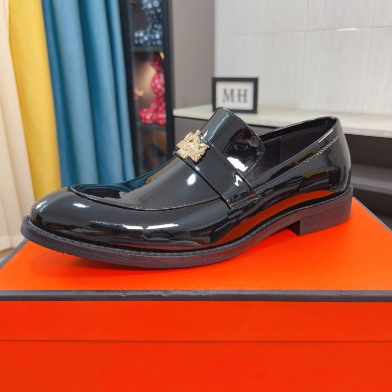 H**mes leather shoes